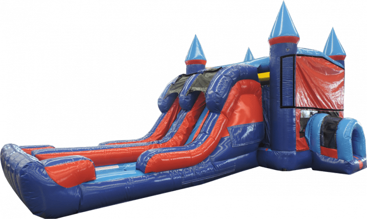 5n1 Royal Bounce House/Slide Combo (WET)