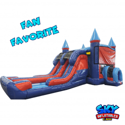 5n1 Royal Bounce House/Slide Combo (DRY)