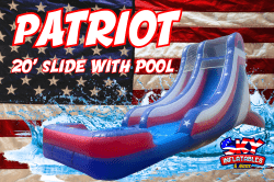20' Patriot Water Slide
