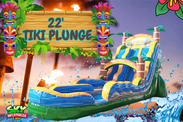 22' Tiki Plunge DL (Green Marble)