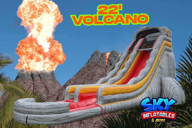 22' Volcano Waterslide