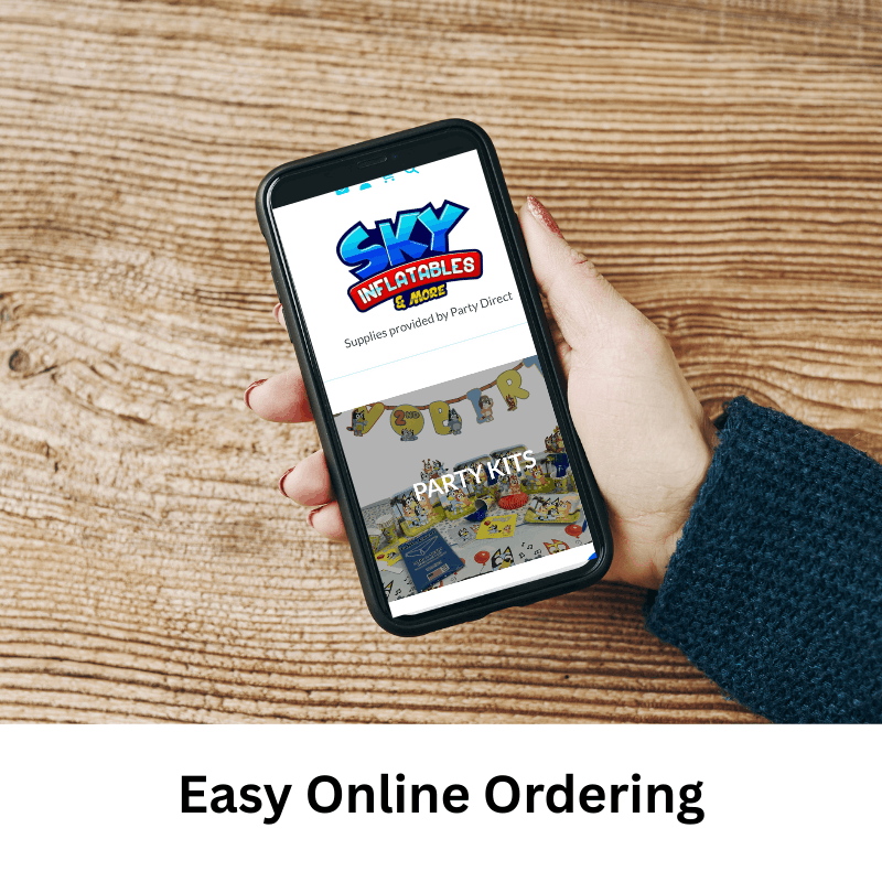 easy online ordering Party Supplies Delivered for Your Event